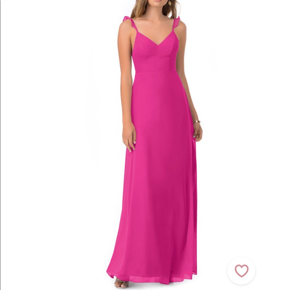 Fuchsia Azazie Dress - Everlee Size 6